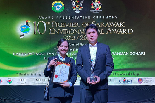 Malaysia Premier of Sarawak Environmental Award Image1